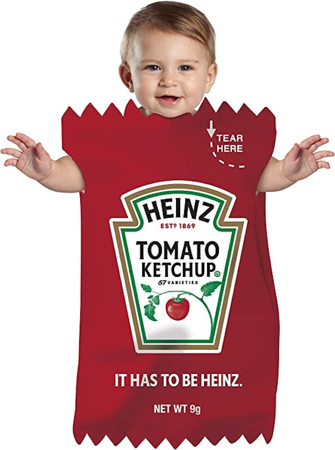 Rasta Imposta Red Heinz Ketchup Packet Bunting Infant Costume