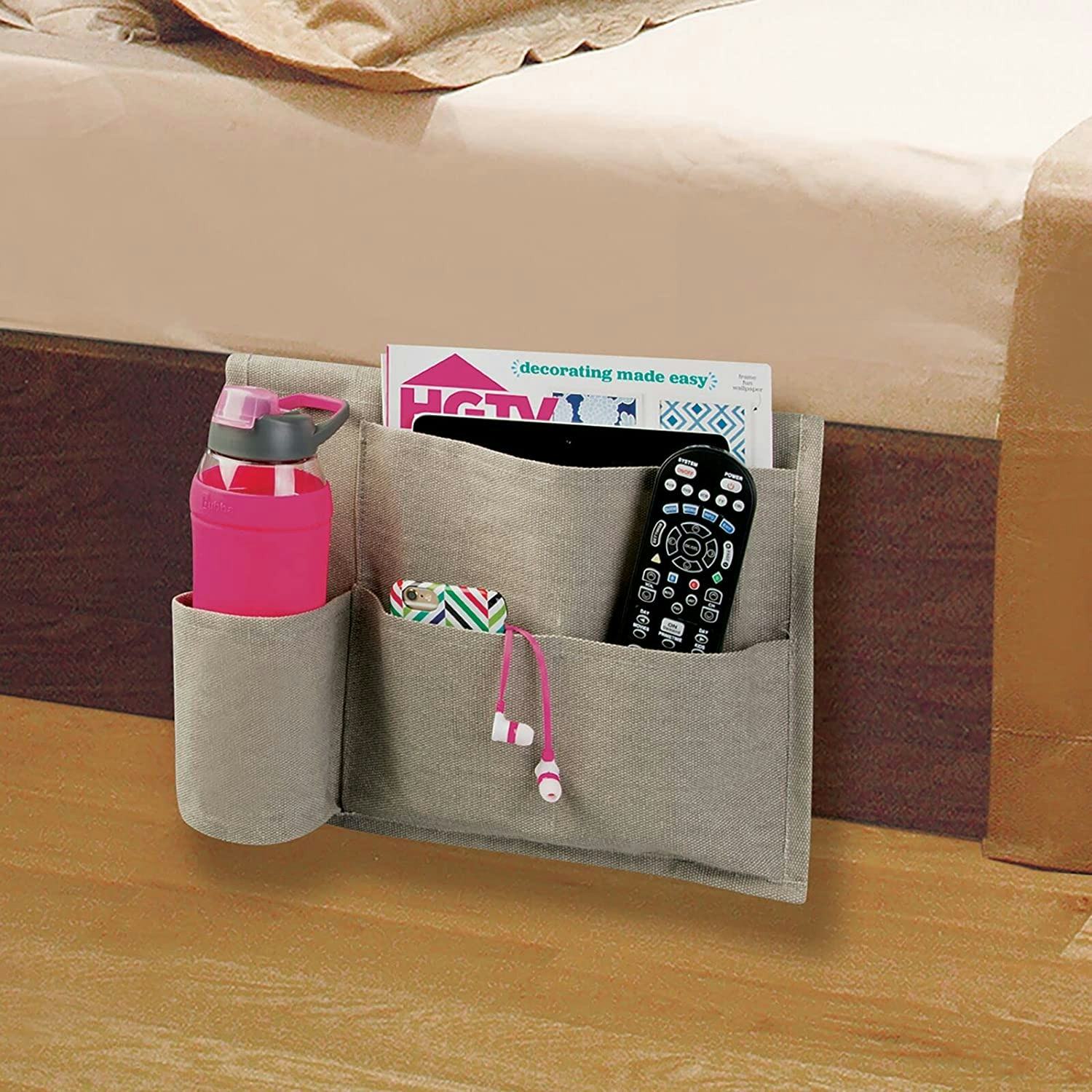 mDesign Bedside Organizer