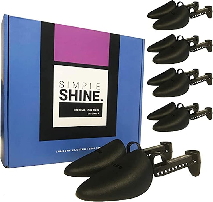 Simple Shine 5 Pairs of Shoe Trees