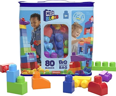 MEGA BLOKS Big Building Bag is one of the best gifts for 2-year-olds.