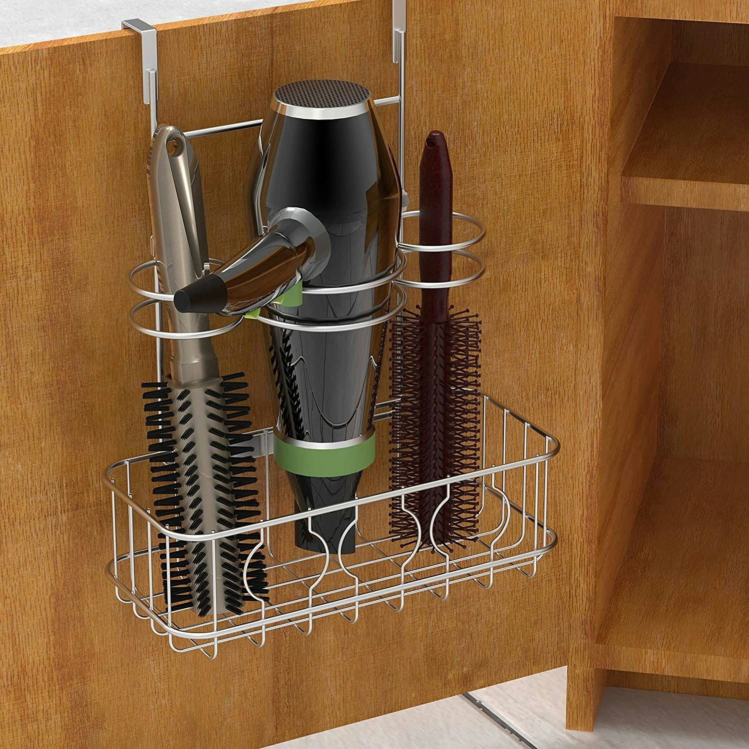 SimpleHouseware Over-Door Hair Tool Holder