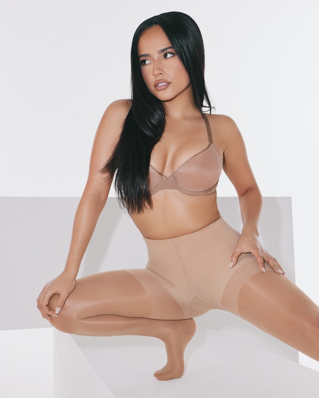 Becky G stars in the new SKIMS bra campaign 