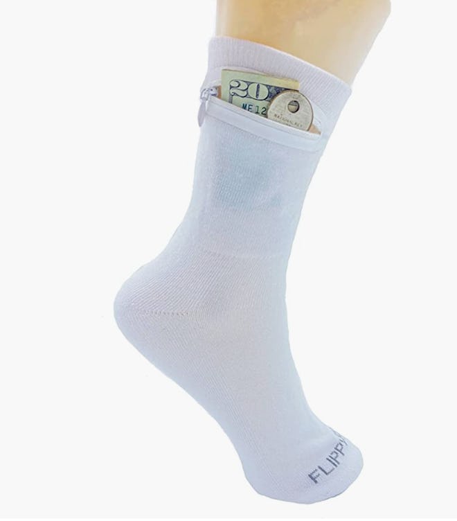 Flippysox Zipper Sock Wallet