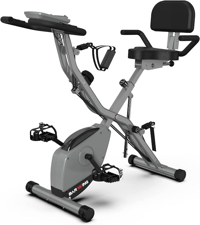 BARWING 4-In-1 Stationary Spin Exercise Bike
