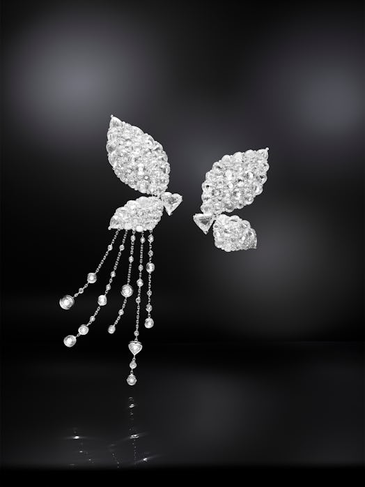 Butterfly earrings from Chopard x Mariah Carey