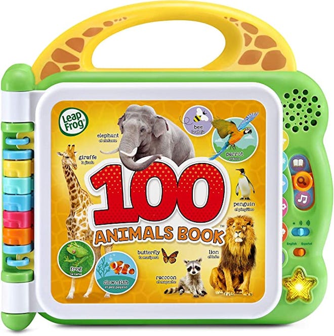 The LeapFrog 100 Animals Book is one of the best gifts for 2-year-olds.
