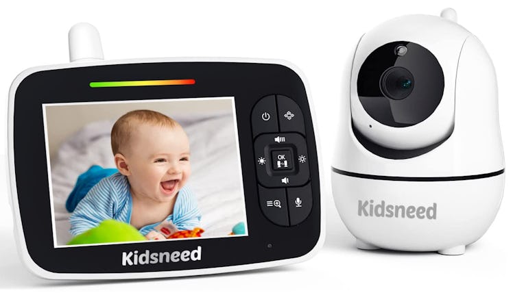 Black and white baby monitor without wifi