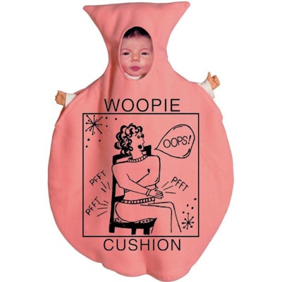 Whoopie Cushion Bunting Newborn Halloween Costume