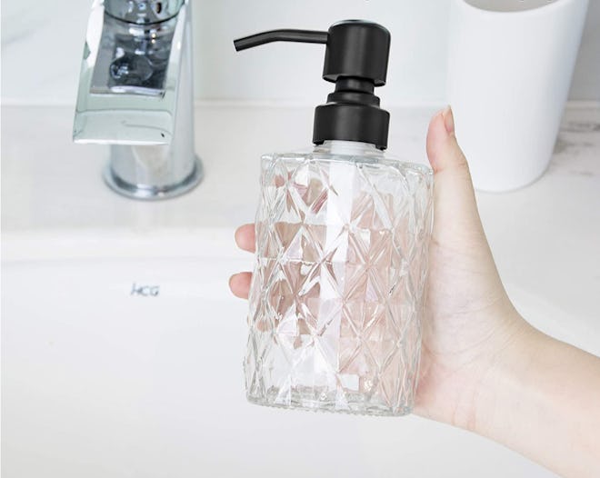 Easy-Tang Glass Soap Dispenser