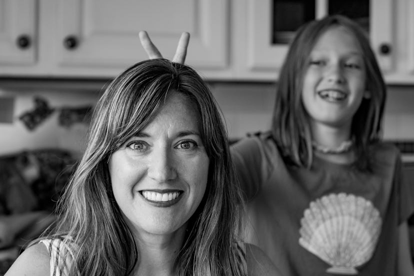 Cookbook author Allyson Reedy with her daughter.
