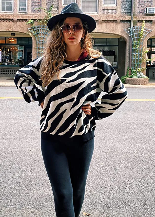 KIRUNDO Crew Neck Knit Sweater