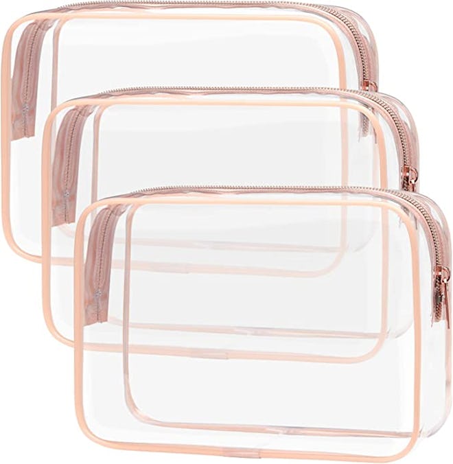 Packism Clear Toiletry Bag (3-Pack)