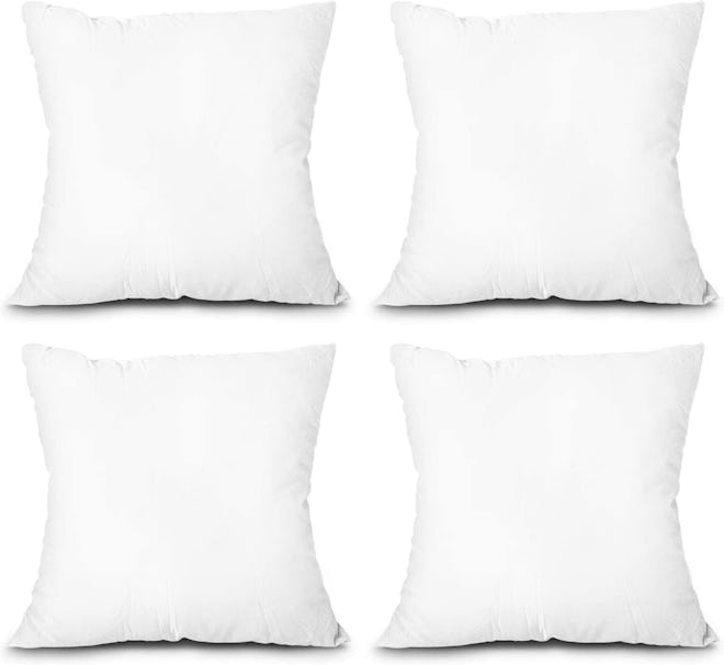 EDOW Throw Pillow Inserts (Set of 4)