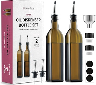 FineDine Olive Oil Dispenser Set (Set of 2)