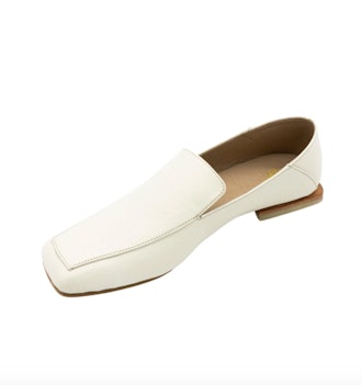 Deep Breath Loafers in Ivory Leather