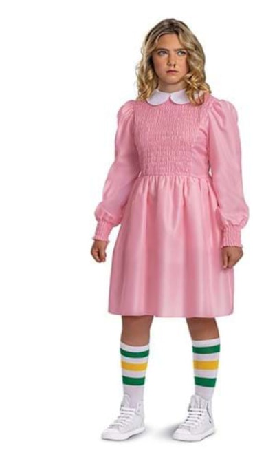 Stranger Things Classic Pink Dress Eleven Tween Costume