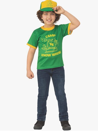 Rubie's Dustin of Stranger Things 3 Camp Know Where Boys T-Shirt