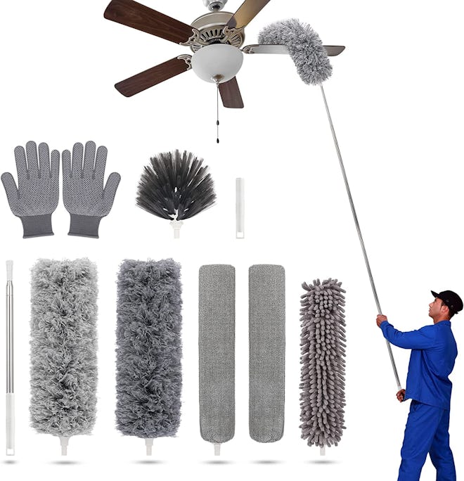 KYEHG Duster with Extension Pole Kit (6-Pieces)