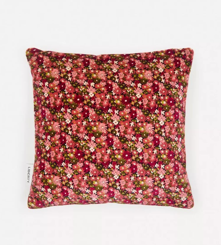 D’Anjo Libby Small Square Reversible Velvet Cushion