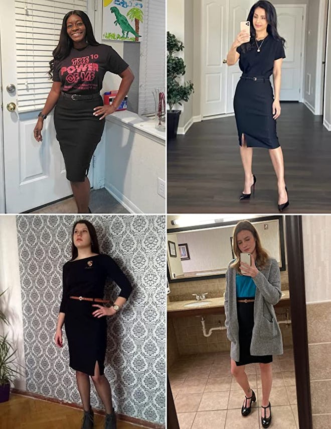 Kate Kasin Bodycon Pencil Skirt