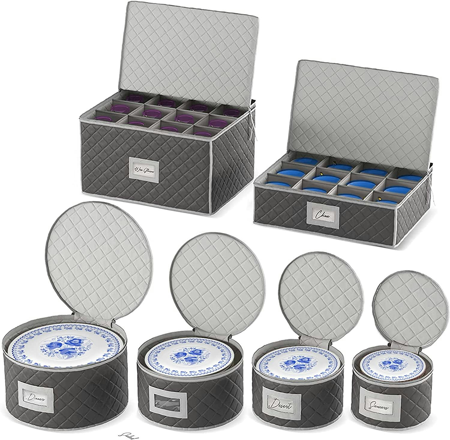 Woffit China Storage Containers (6-Pack)