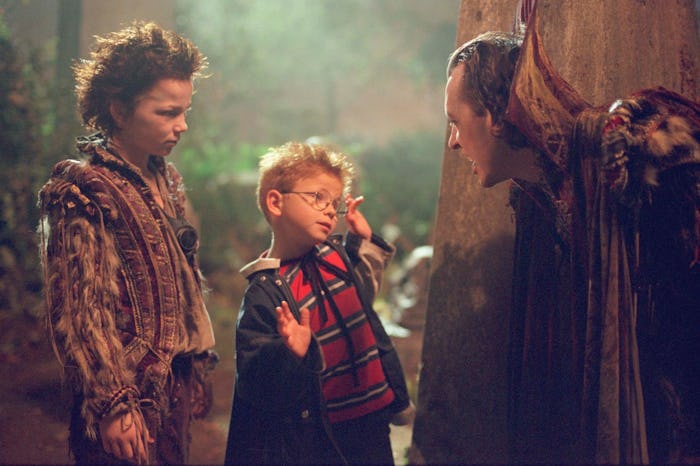 'The Little Vampire' is cute but scary.