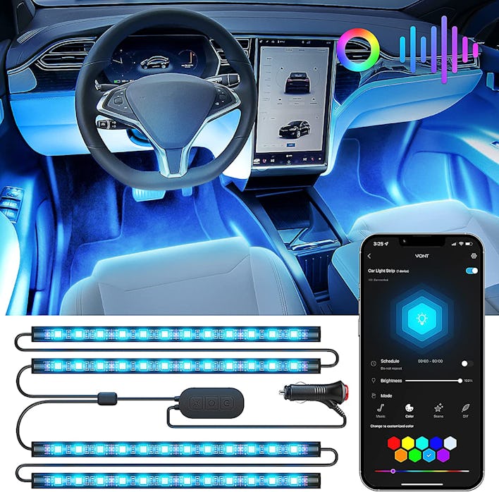Vont LED Car Lights with App Control
