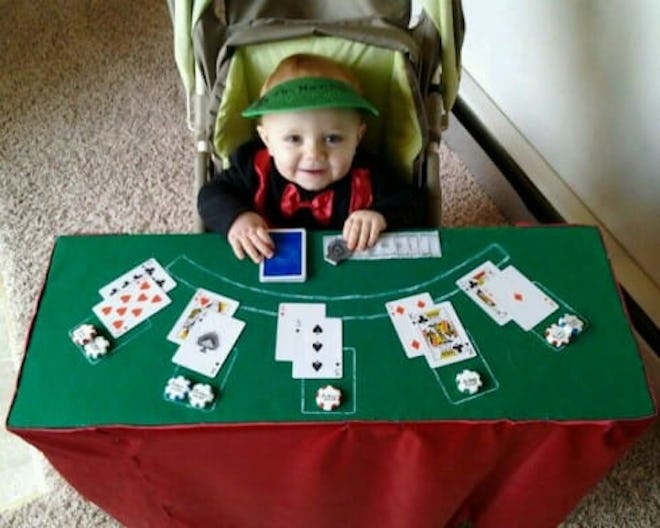 Baby Blackjack Dealer DIY Costume