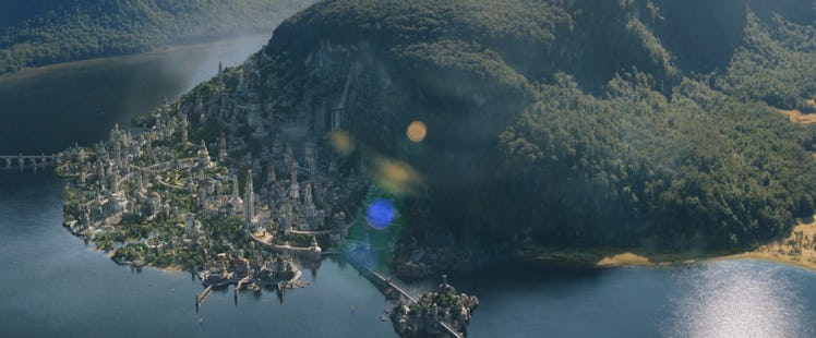 The Elven kingdom of Eregion, as shown in Episode 2 of The Lord of the Rings: The Rings of Power