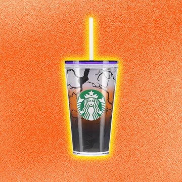 Starbucks Raven's Perch Glow-in-the-Dark Cold Cup