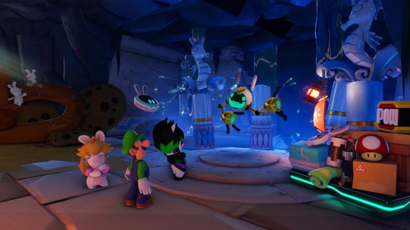 A screenshot from the game Mario + Rabbids Sparks Of Hope