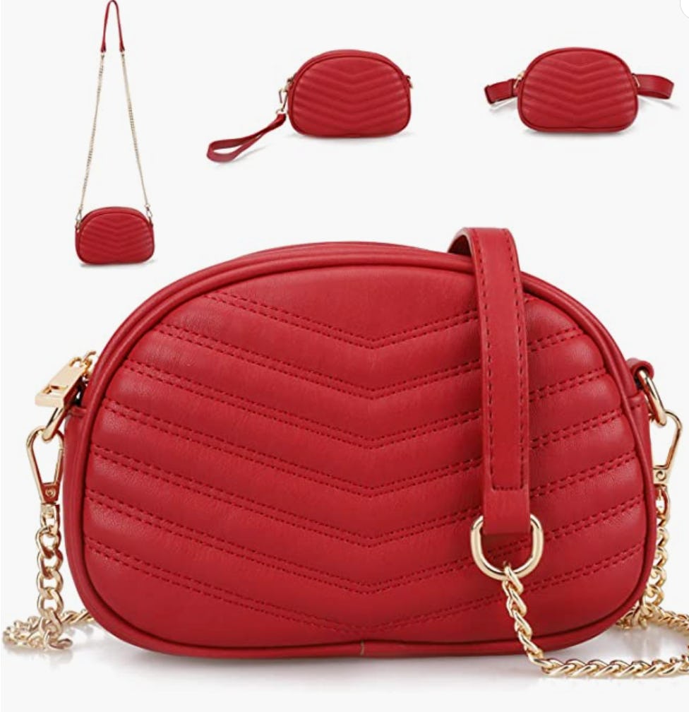 GLADDON MODA 3-Way Convertible Crossbody Bag