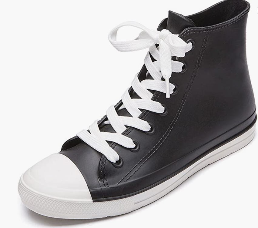DKSUKO Waterproof High Top Rain Shoes