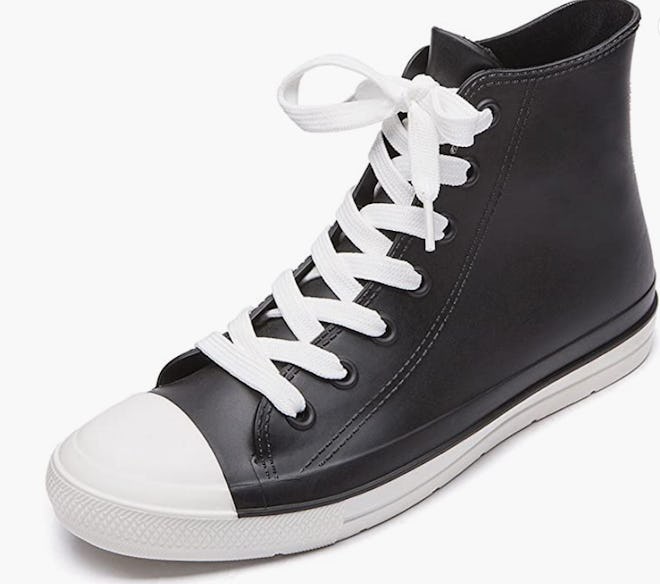 DKSUKO Waterproof High Top Rain Shoes 