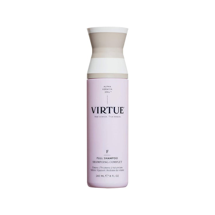 VIRTUE Full Shampoo is the best volumizing shampoo for color treated hair.