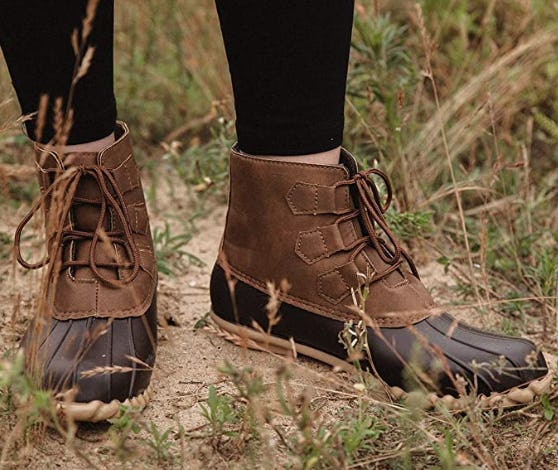 DKSUKO Lace Up Boots