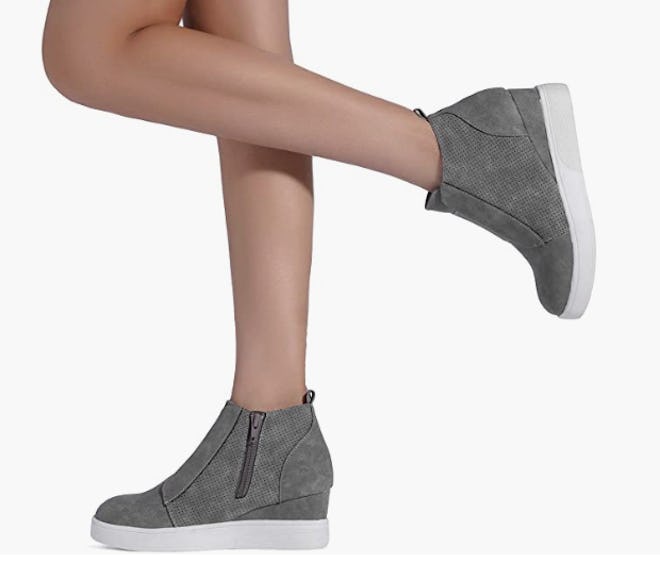 DREAM PAIRS Platform Wedge Sneakers