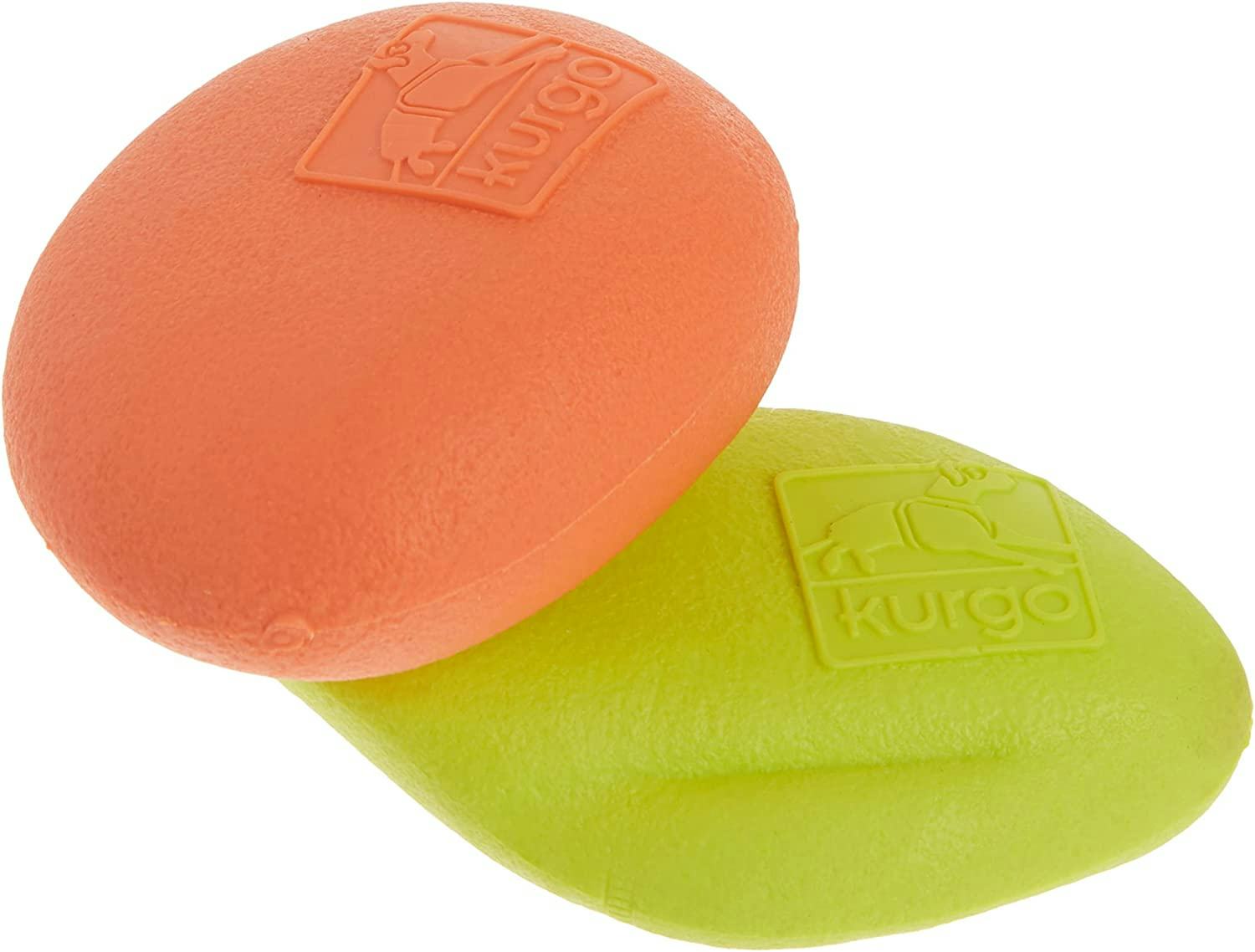Designed to skip on water like stones, these Kurgo Fetch toys are some of the best dog toys for wate&hellip;