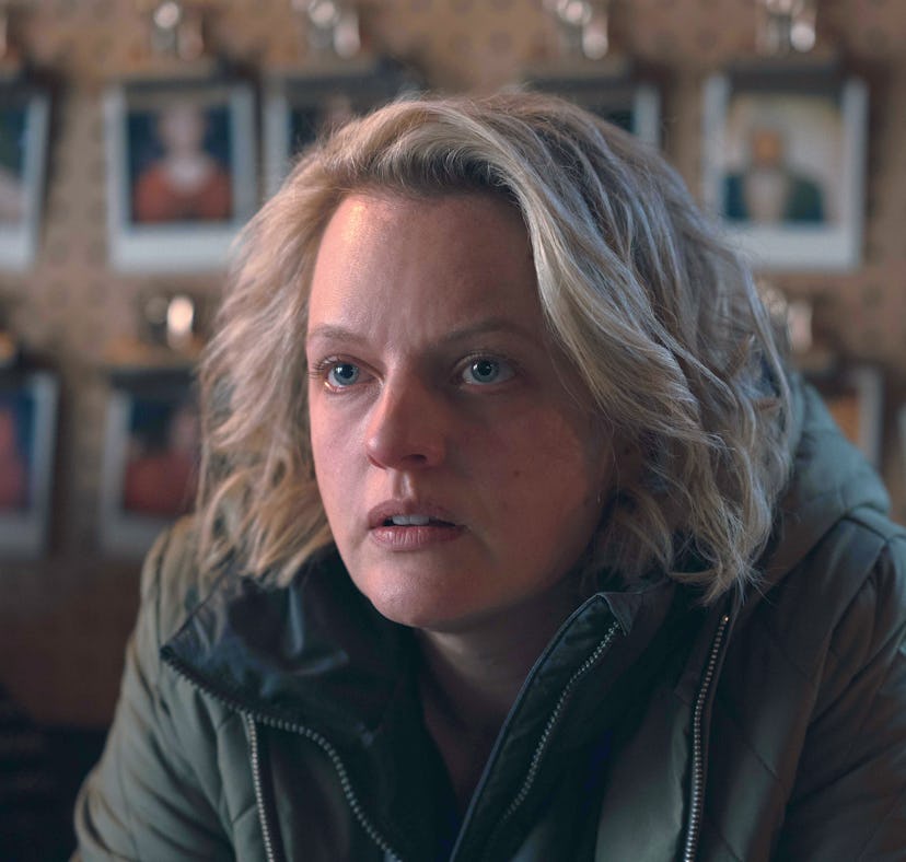 June (Elisabeth Moss) in The Handmaid's Tale