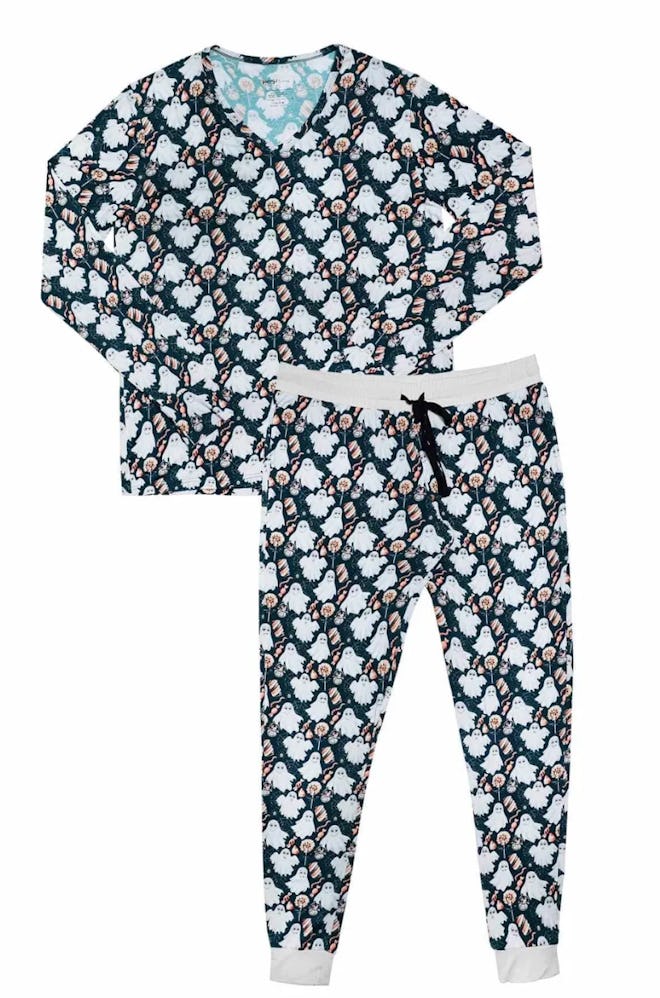 The Marley Mama Loungewear set is one of the best Halloween family pajamas sets. 
