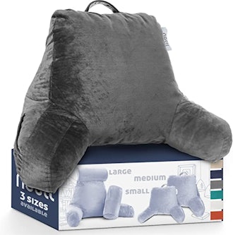 With back and armrests at a budget-friendly price, this Nestl option is one of the best pillows for ...
