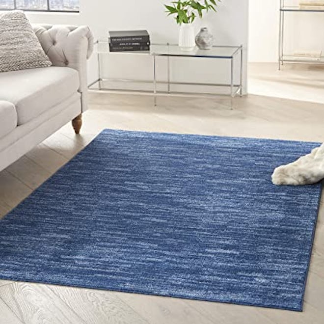 Nourison Essentials Solid Contemporary Area Rug