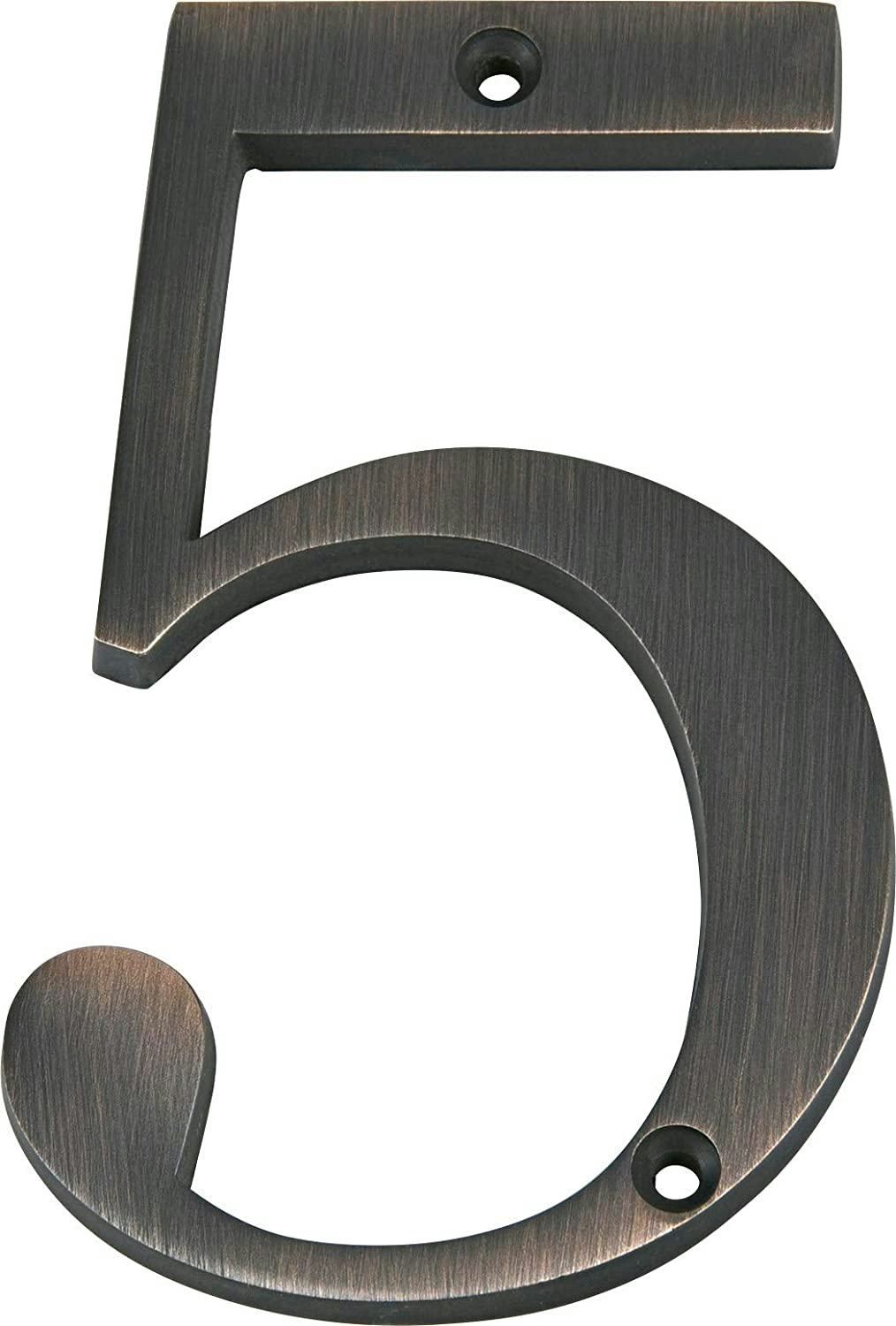 Distinctions Bronze House Number