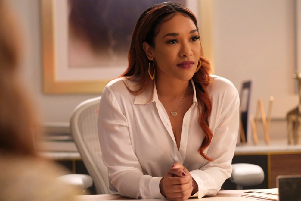 Candice Patton as Iris West in The Flash.