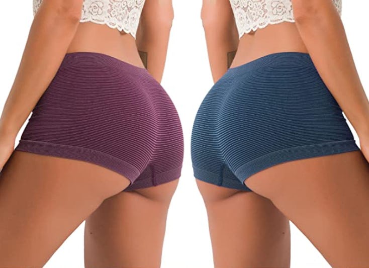 DEEP TOUCH No Show Boxer Briefs (5-Pack)