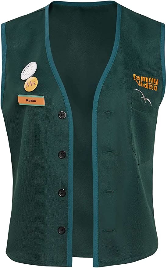 Stranger Steve Costume Robin Vest Jacket Season 4 Steve Harrington Shirt S4 Cosplay Outfits Hallowee&hellip;