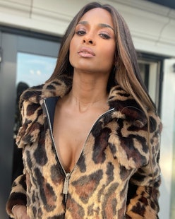 Ciara blowout leopard jacket