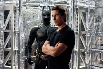 Christian Bale in the Dark Knight Trilogy.