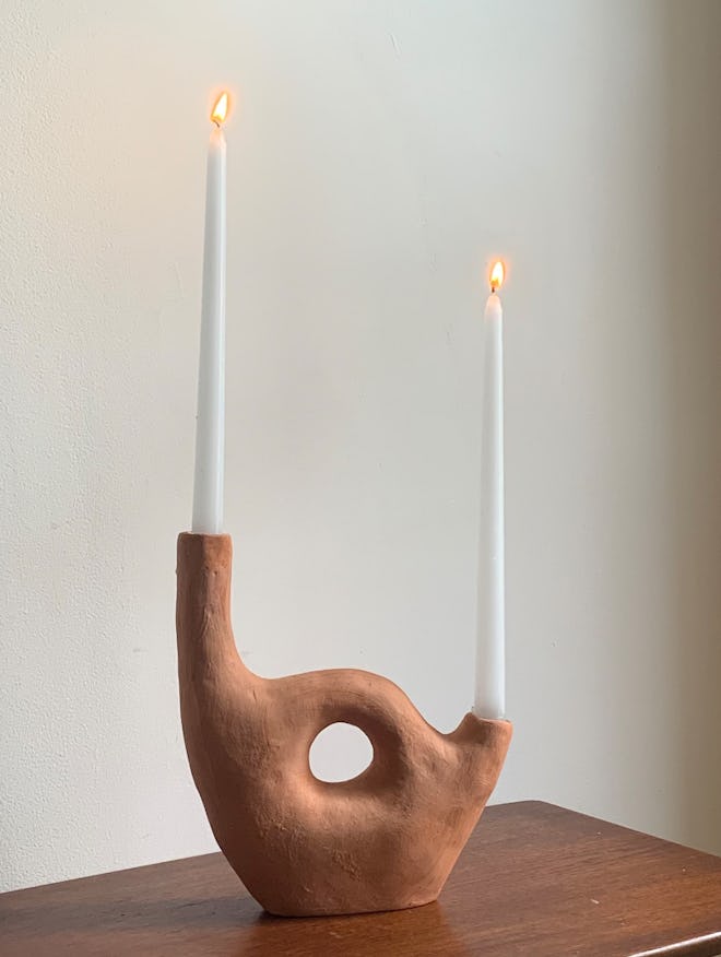 Candleholder B / Terracotta