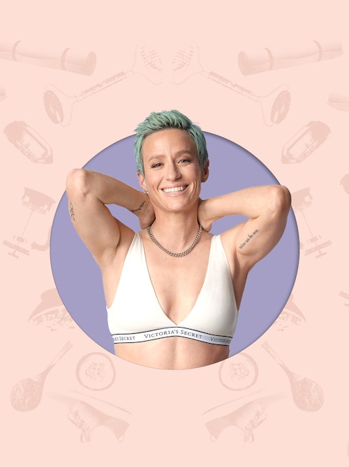 Megan Rapinoe's wellness routine includes Pilates, baths, and journaling.
